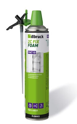 FM710 2C FIX FOAM rychletuhnoucí 2K PUR pěna - illbruck 400ml | Leptech s.r.o.